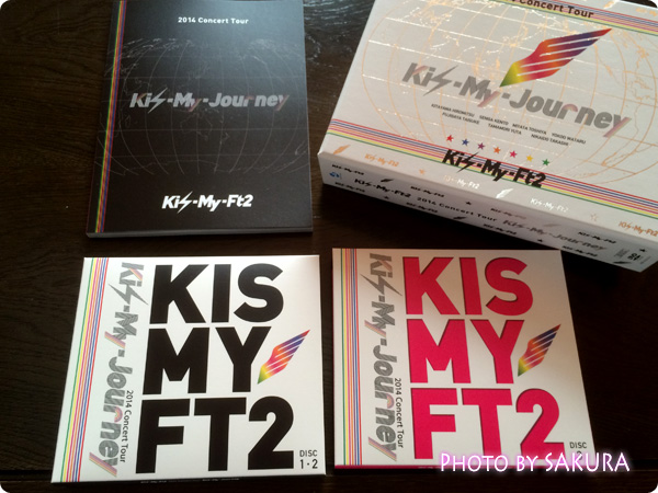 Kis-My-Ft2「2014ConcertTour Kis-My-Journey(初回生産限定盤)」が届い 