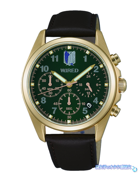GARRACK 進撃の巨人 コラボ腕時計 リヴァイモデル - 時計