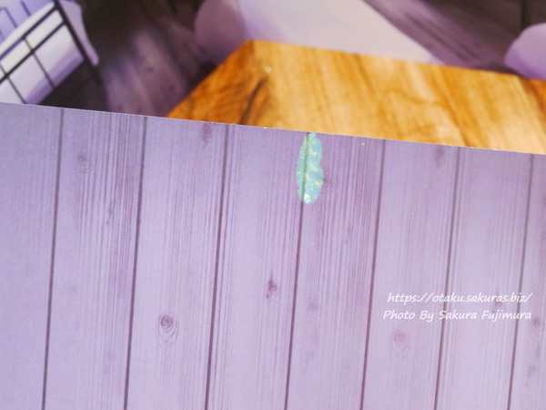 【100均キャンドゥ】No.33796 02ウッドクラフト モダニズム 背景ボード 病院の床の謎の緑